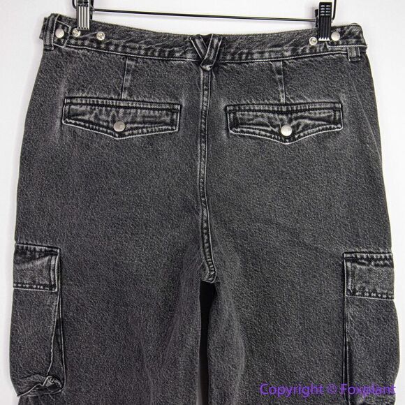 NEW Madewell Low-Slung Straight Cargo Jeans‎ in Ranney Wash, 29 - Picture 11 of 16